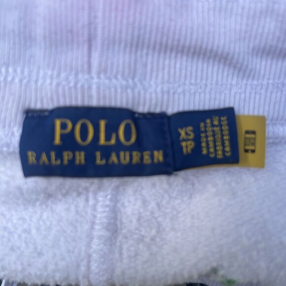 POLO Ralph Lauren Women's Shorts Embroidered Logo Retro Sweat Style 4" White XS - Picture 6 of 7